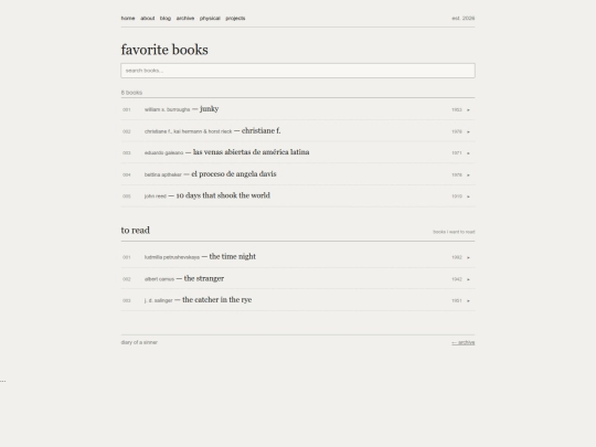 books screenshot