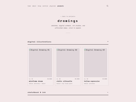 drawings screenshot
