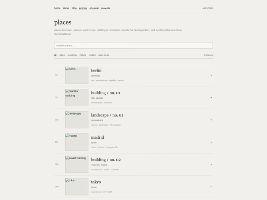 places screenshot