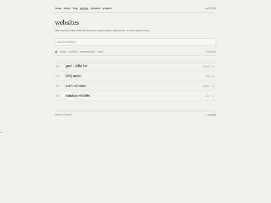 websites screenshot