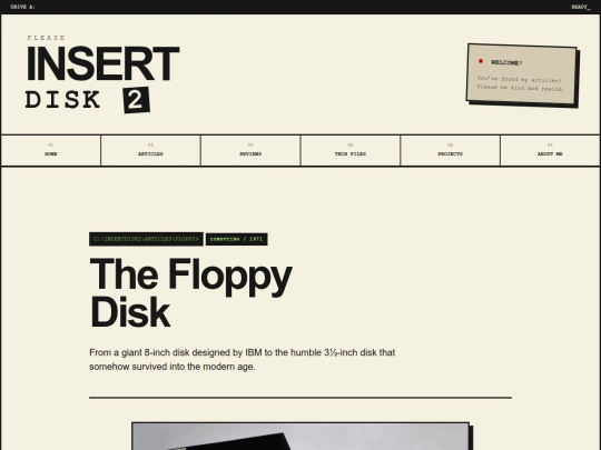 articles/floppydiskhistory screenshot