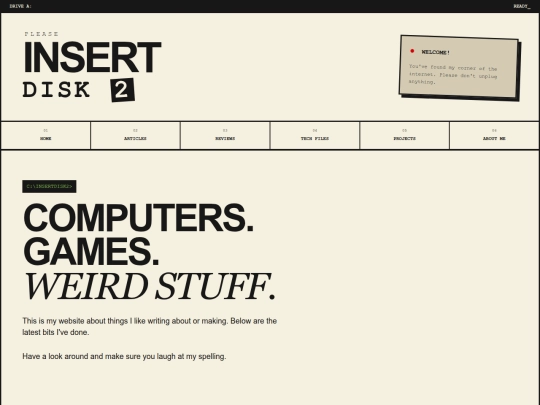 index screenshot