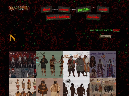 portfolio/chardesign screenshot