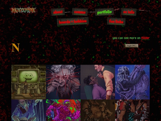 portfolio/fanartpics screenshot