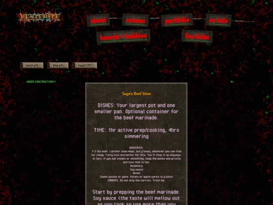 recipes screenshot