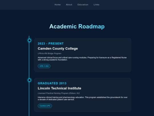 education screenshot