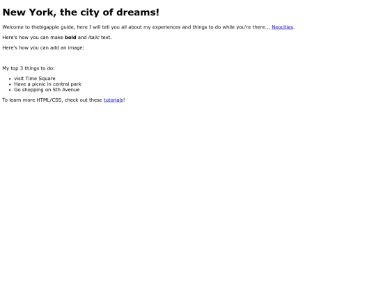 index screenshot