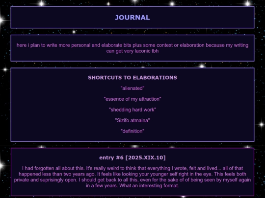 journal screenshot