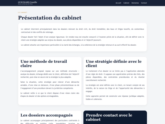 cabinet screenshot