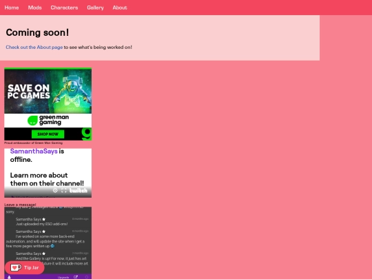 coming_soon screenshot