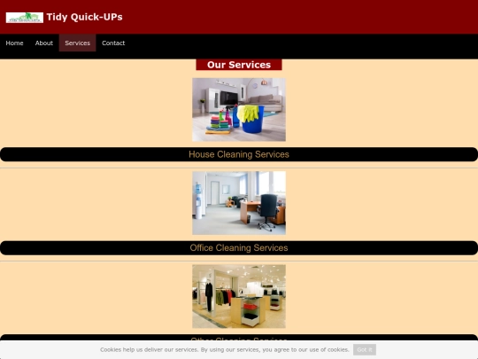 services screenshot