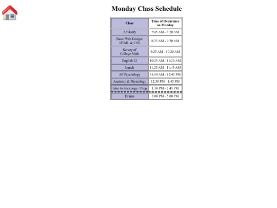 fancyschedule/schedule screenshot