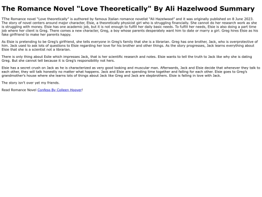 love-theoretically screenshot