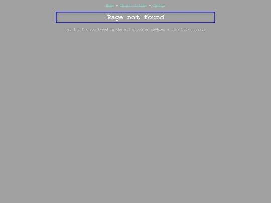 not_found screenshot