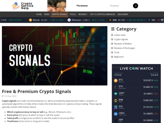 crypto_signals screenshot