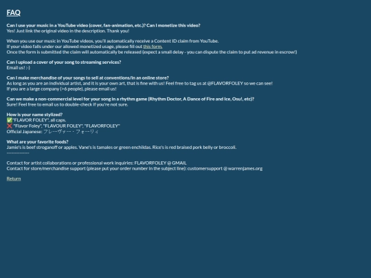 contact screenshot