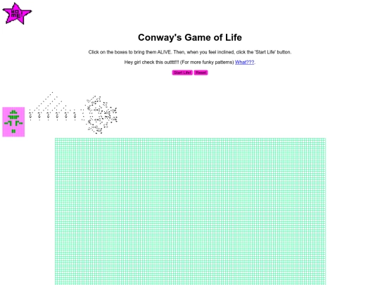 Game of Life/gol screenshot