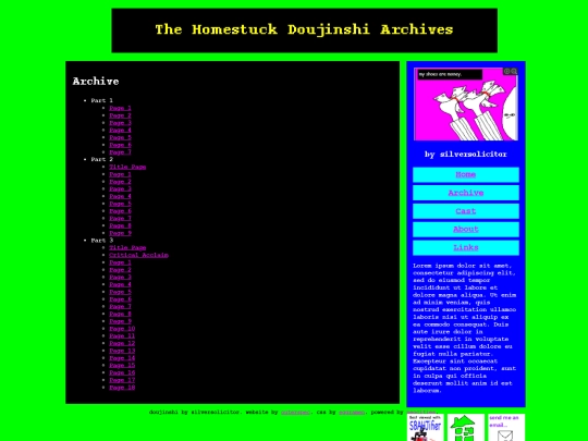 archive screenshot