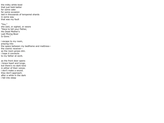 poems/bowl screenshot
