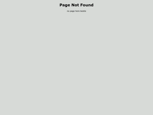 not_found screenshot