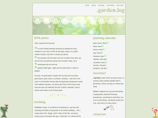 garden screenshot