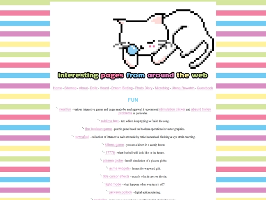interestingsites screenshot