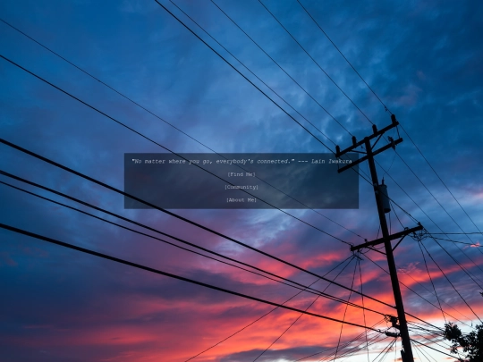 Menu screenshot