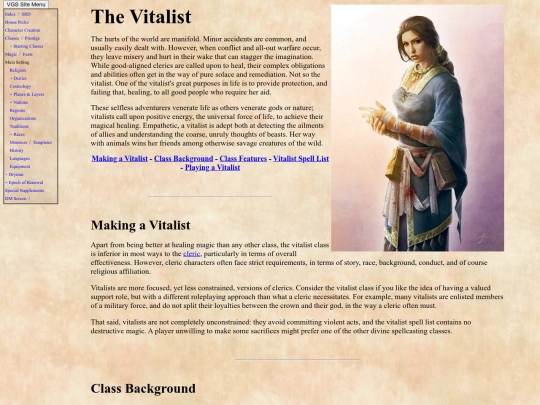 vitalist screenshot