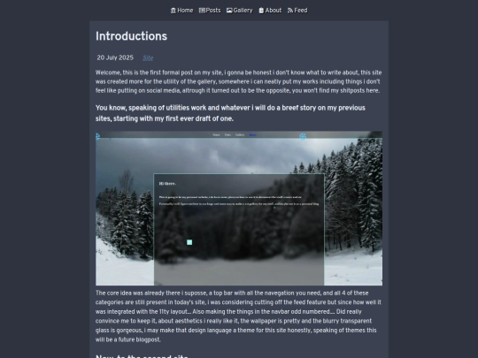 blog/start screenshot
