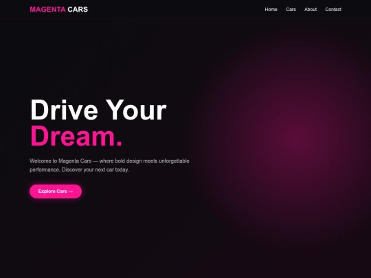 apps/Magenta_Cars screenshot