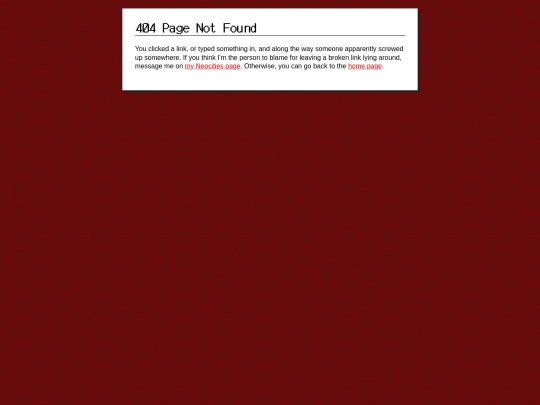 not_found screenshot