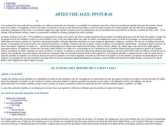 Testweb/arte screenshot