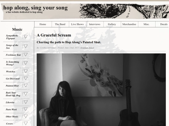 interviews/a-graceful-scream screenshot