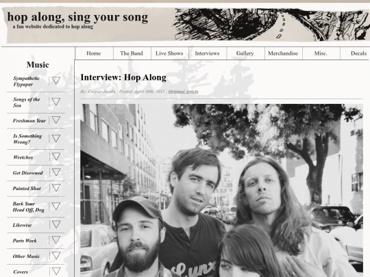 interviews/beautiful-freaks-interview-hop-along screenshot