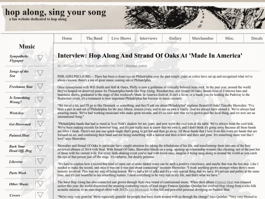 interviews/hop-along-and-strand-of-oaks-at-made-in-america screenshot