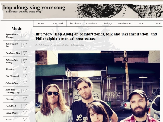 interviews/hop-along-on-comfort-zones-folk-and-jazz-inspiration-and-philidelphias-musical-renaissance screenshot