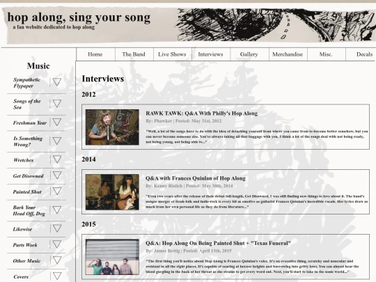 interviews screenshot