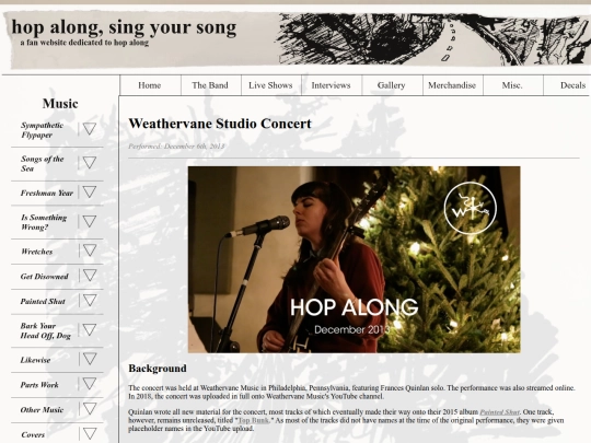 live-shows/weathervane-studio-concert-2013 screenshot