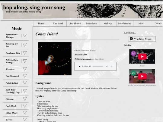 music/coney-island screenshot