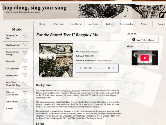 music/for-the-bonsai-tree-you-bought-for-me screenshot