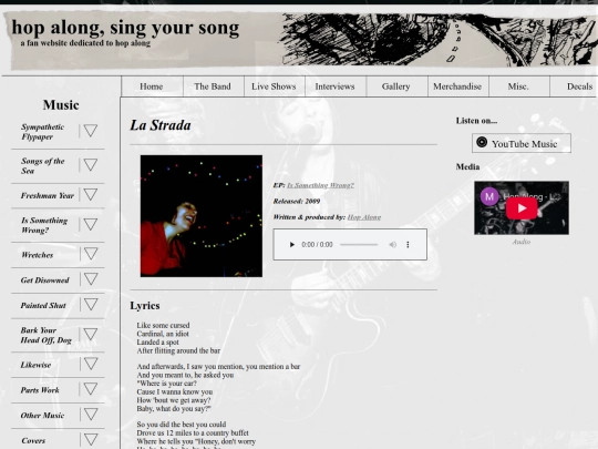 music/la-strada screenshot