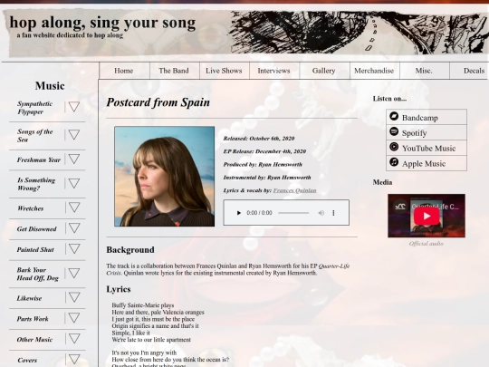 music/postcard-from-spain screenshot