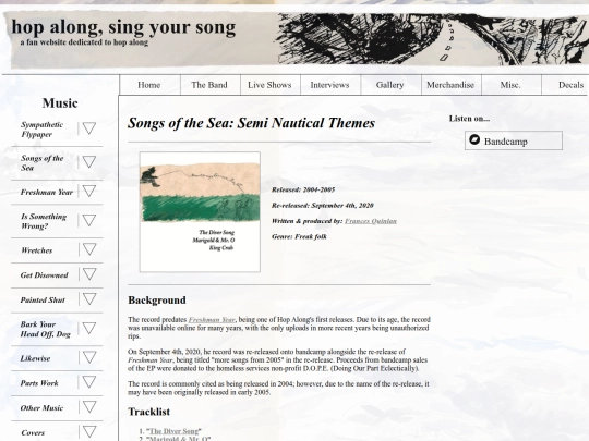 music/songs-of-the-sea-semi-nautical-themes screenshot