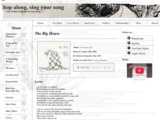 music/the-big-house screenshot