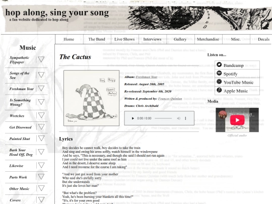 music/the-cactus screenshot