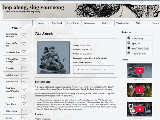 music/the-knock screenshot