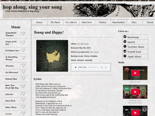 music/young-and-happy screenshot