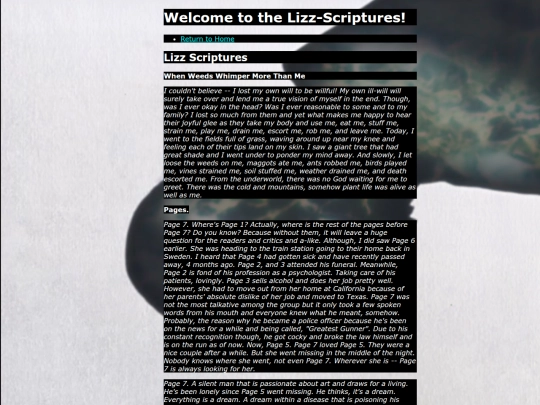 Writings/NewWritings screenshot