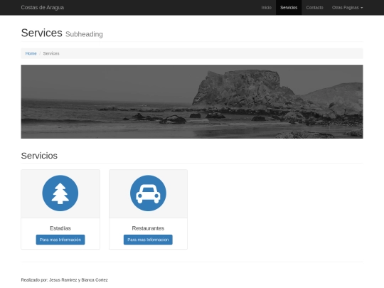 services screenshot