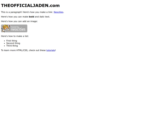 index screenshot